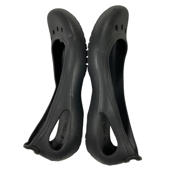 Crocs Kadee Size 6 Women’s Slip on Flats Shoes Black - Picture 5 of 10